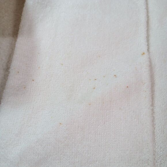 Vintage R.A. Briggs “Cat in Santa Hat” Bath & Hand Towel Set – Christmas Decor - Picture 10 of 11